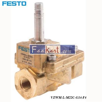 Picture of VZWM-L-M22C-G14-F4  FESTO  Pneumatic Solenoid Valve