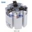 Picture of MHS3-20D   SMC 3 Finger Double Action Pneumatic Gripper, MHS3-20D