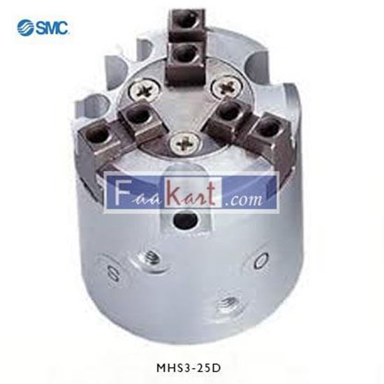 Picture of MHS3-25D   SMC 3 Finger Double Action Pneumatic Gripper, MHS3-25D
