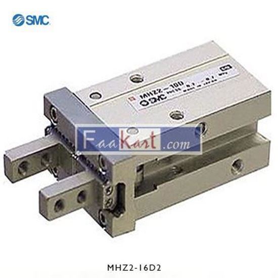 Picture of MHZ2-16D2    SMC 2 Finger Double Action Pneumatic Gripper, MHZ2-16D2