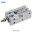 Picture of CDU16-25D   SMC Pneumatic Multi-Mount Cylinder CU Series, Double Action, Single Rod, 16mm Bore, 25mm stroke