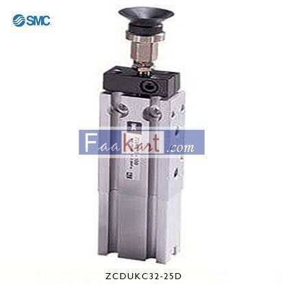 Picture of ZCDUKC32-25D   SMC Pneumatic Multi-Mount Cylinder ZCUK Series, Double Action, Single Rod, 32mm Bore, 25mm stroke