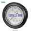 Picture of G46-10-01   SMC G46-10-01 Analogue Positive Pressure Gauge Back Side 1MPa, Connection Size R 1/8