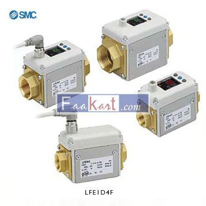 Picture of LFE1D4F  SMC, 20 L/min Flow Controller, 24 V dc, LCD