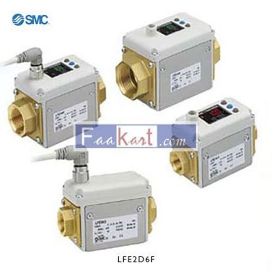 Picture of LFE2D6F   SMC, 100 L/min Flow Controller, 24 V dc, LCD