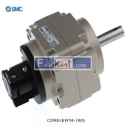 Picture of CDRB1BW50-180S  SMC Rotary Actuator, 180° Swivel, 50mm Bore,
