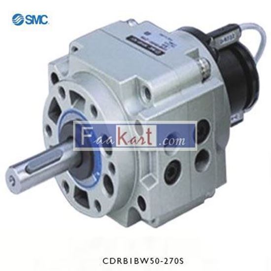 Picture of CDRB1BW50-270S    SMC Rotary Actuator, 270° Swivel, 50mm Bore,