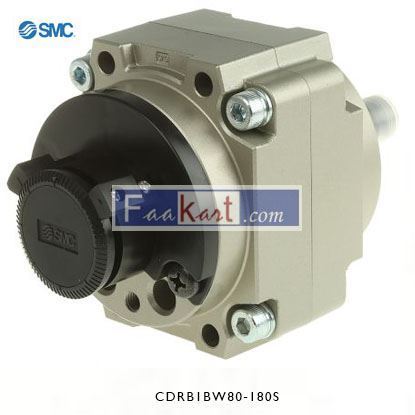 Picture of CDRB1BW80-180S   SMC Rotary Actuator, 180° Swivel, 80mm Bore,