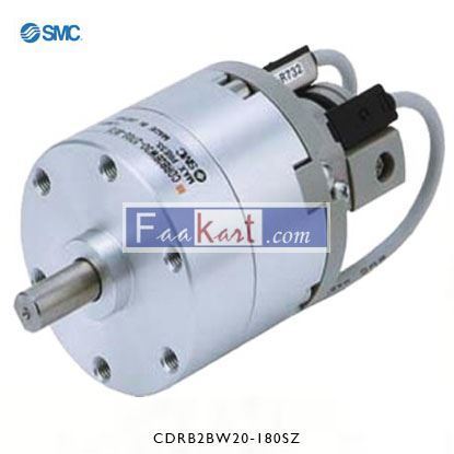Picture of CDRB2BW20-180SZ   SMC Rotary Actuator, Double Acting, 180° Swivel, 20mm Bore,