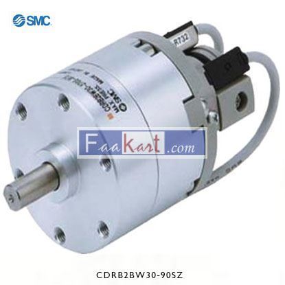Picture of CDRB2BW30-90SZ  SMC Rotary Actuator, Double Acting, 90° Swivel, 30mm Bore,