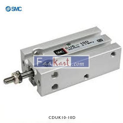 Picture of CDUK10-10D   SMC Pneumatic Multi-Mount Cylinder CUK Series, Double Action, Single Rod, 10mm Bore, 10mm stroke