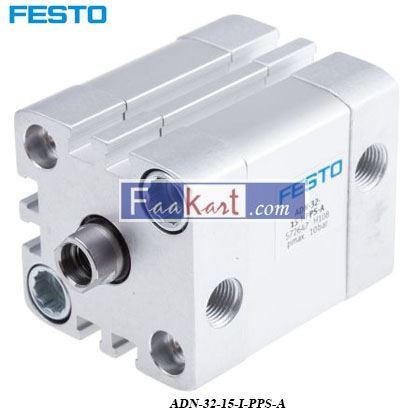 Picture of ADN-32-15-I-PPS-A  Festo Pneumatic Cylinder