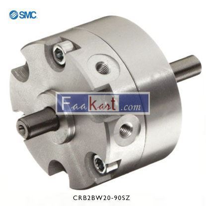 Picture of CRB2BW20-90SZ  SMC Rotary Actuator, Double Acting, 90° Swivel, 20mm Bore,