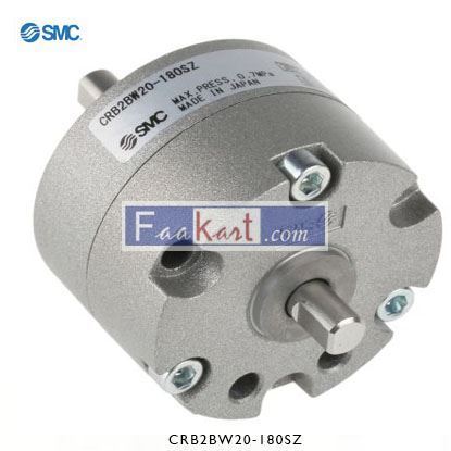 Picture of CRB2BW20-180SZ   SMC Rotary Actuator, Double Acting, 180° Swivel, 20mm Bore,