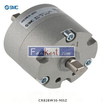 Picture of CRB2BW30-90SZ    SMC Rotary Actuator, Double Acting, 90° Swivel, 30mm Bore,