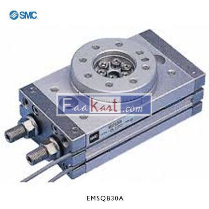Picture of EMSQB30A   SMC Rotary Actuator, 190° Swivel, 21mm Bore,