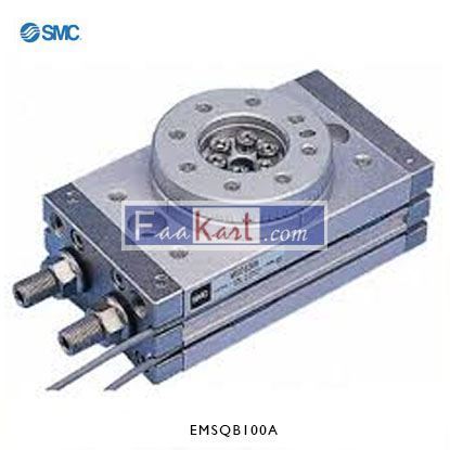 Picture of EMSQB100A   SMC Rotary Actuator, 190° Swivel, 32mm Bore,