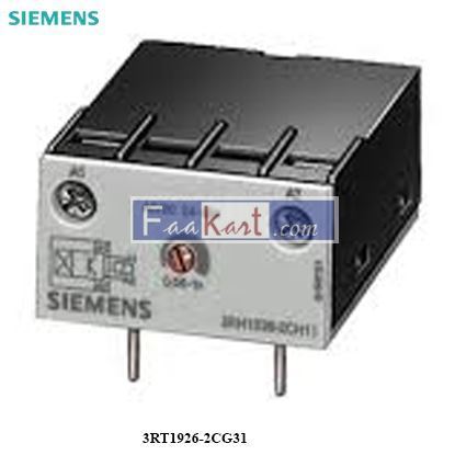 Picture of 3RT1926-2CG31 Siemens Electronic two-wire timing relay with semiconductor output