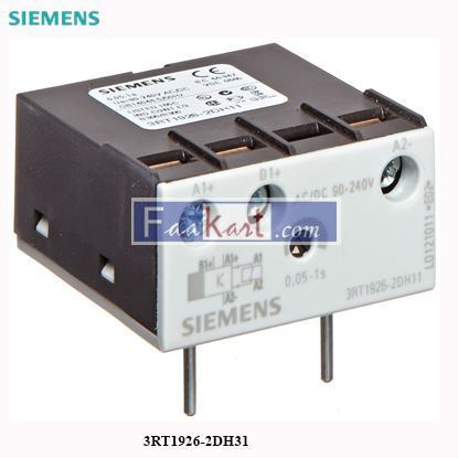 Picture of 3RT1926-2DH31 Siemens Electronic timing relay with semiconductor output
