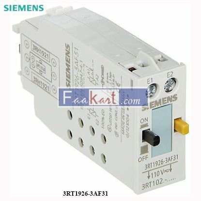 Picture of 3RT1926-3AF31 Siemens Latching block, mechanical