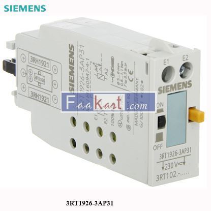 Picture of 3RT1926-3AP31 Siemens Latching block, mechanical