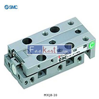 Picture of MXJ8-20  SMC Slide Unit Actuator Double Action, 8mm Bore, 20mm stroke