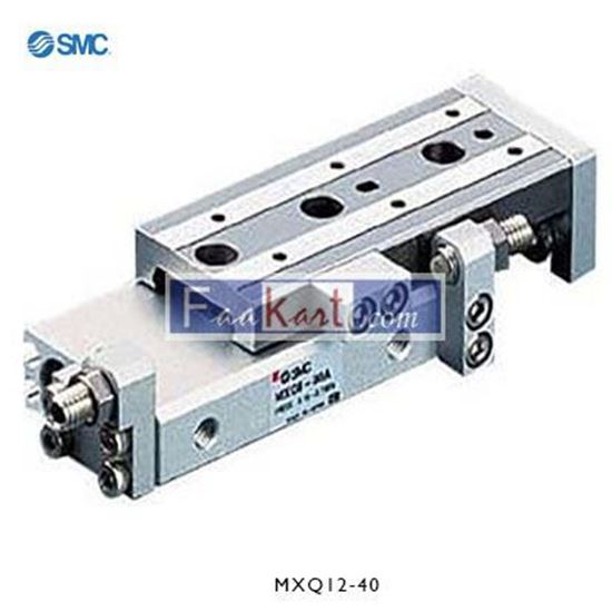 Picture of MXQ12-40    NewSMC Slide Unit Actuator Double Action, 12mm Bore, 40mm stroke