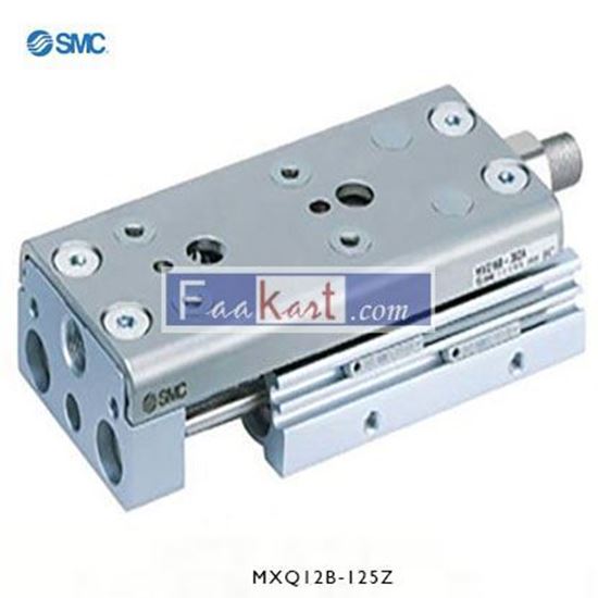 Picture of MXQ12B-125Z  SMC Slide Unit Actuator Double Action, 12mm Bore, 125mm stroke