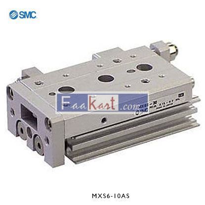 Picture of MXS6-10AS   NewSMC Slide Unit Actuator Double Action, 6mm Bore, 10mm stroke