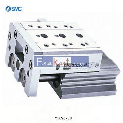 Picture of MXS6-50  SMC Slide Unit Actuator Double Action, 6mm Bore, 50mm stroke