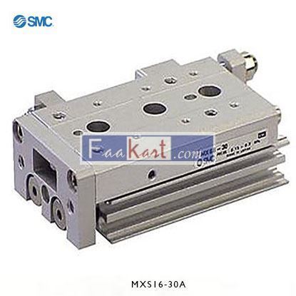 Picture of MXS16-30A    SMC Slide Unit Actuator Double Action, 16mm Bore, 30mm stroke