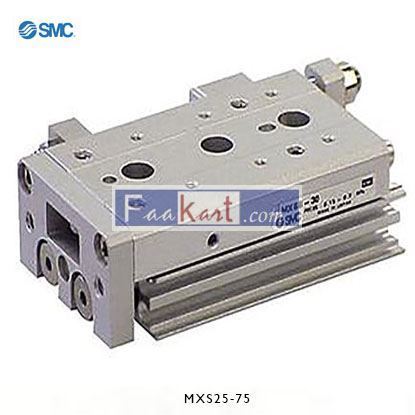 Picture of MXS25-75   SMC Slide Unit Actuator Double Action, 25mm Bore, 75mm stroke