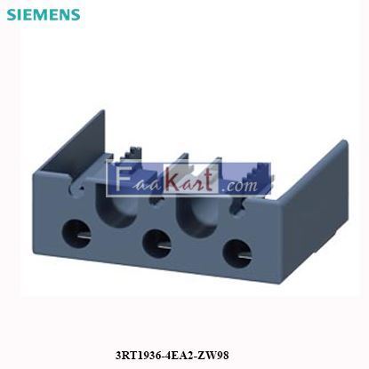 Picture of 3RT1936-4EA2-ZW98  Siemens Terminal cover for box terminals