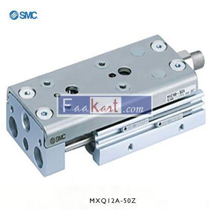 Picture of MXQ12A-50Z   SMC Slide Unit Actuator Double Action, 12mm Bore, 50mm stroke