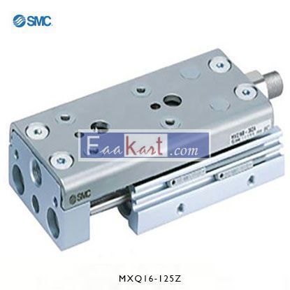 Picture of MXQ16-125Z   SMC Slide Unit Actuator Double Action, 16mm Bore, 125mm stroke