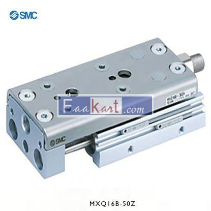 Picture of MXQ16A-50Z  SMC Slide Unit Actuator Double Action, 16mm Bore, 50mm stroke