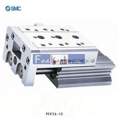 Picture of MXS6-10   SMC Slide Unit Actuator Double Action, 6mm Bore, 10mm stroke