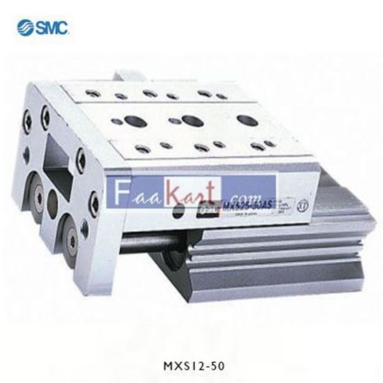 Picture of MXS12-50    SMC Slide Unit Actuator Double Action, 12mm Bore, 50mm stroke