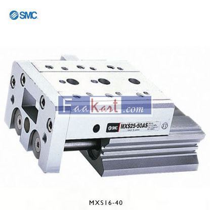 Picture of MXS16-40  SMC Slide Unit Actuator Double Action, 16mm Bore, 40mm stroke