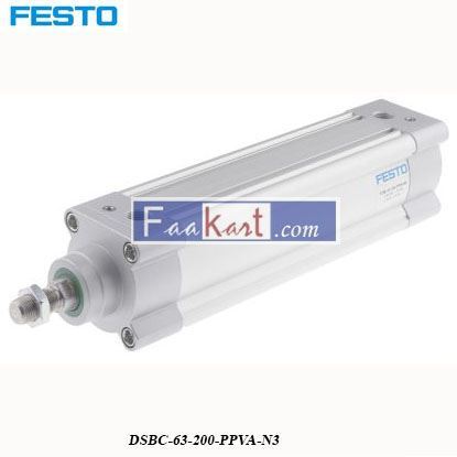 Picture of DSBC-63-200-PPVA-N3  Festo Pneumatic Cylinder(1383585)