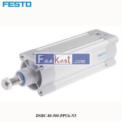 Picture of DSBC-80-500-PPVA-N3  Festo Pneumatic Cylinder