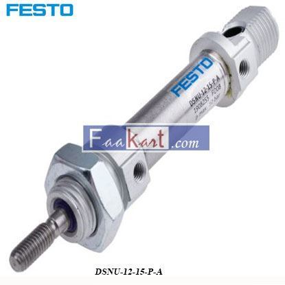 Picture of DSNU-12-15-P-A  Festo Pneumatic Cylinder