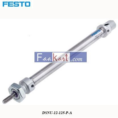 Picture of DSNU-12-125-P-A  Festo Pneumatic Cylinder
