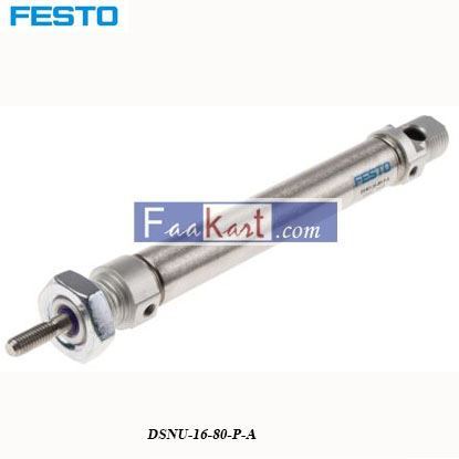 Picture of DSNU-16-80-P-A  Festo Pneumatic Cylinder