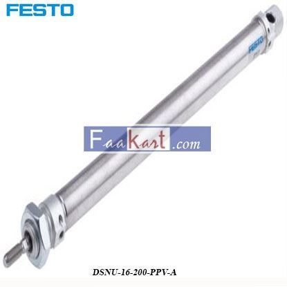 Picture of DSNU-16-200-PPV-A  Festo Pneumatic Cylinder