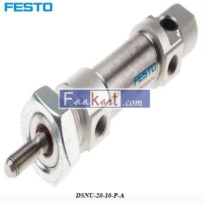 Picture of DSNU-20-10-P-A  Festo Pneumatic Cylinder
