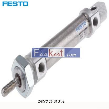 Picture of DSNU-20-60-P-A  Festo Pneumatic Cylinder