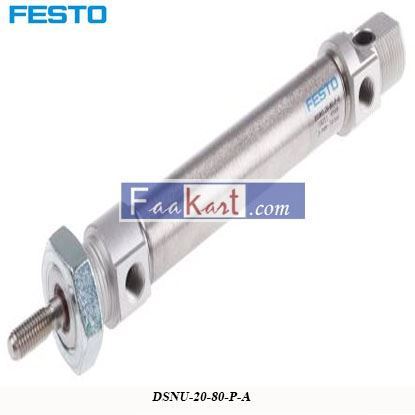 Picture of DSNU-20-80-P-A  Festo Pneumatic Cylinder