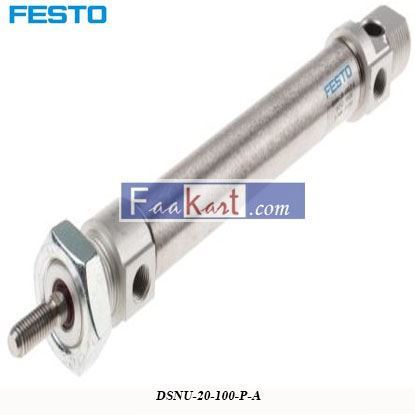 Picture of DSNU-20-100-P-A  Festo Pneumatic Cylinder