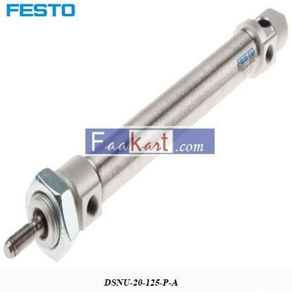 Picture of DSNU-20-125-P-A  Festo Pneumatic Cylinder